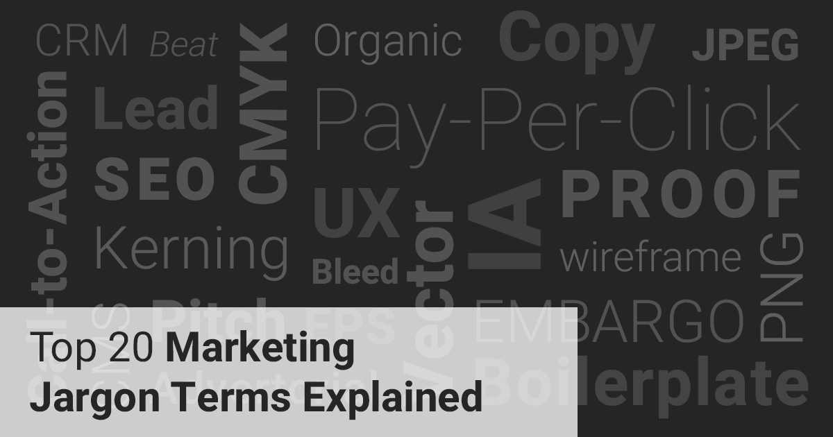 In the Know: Top Marketing Jargon Terms Explained | GRIT ...