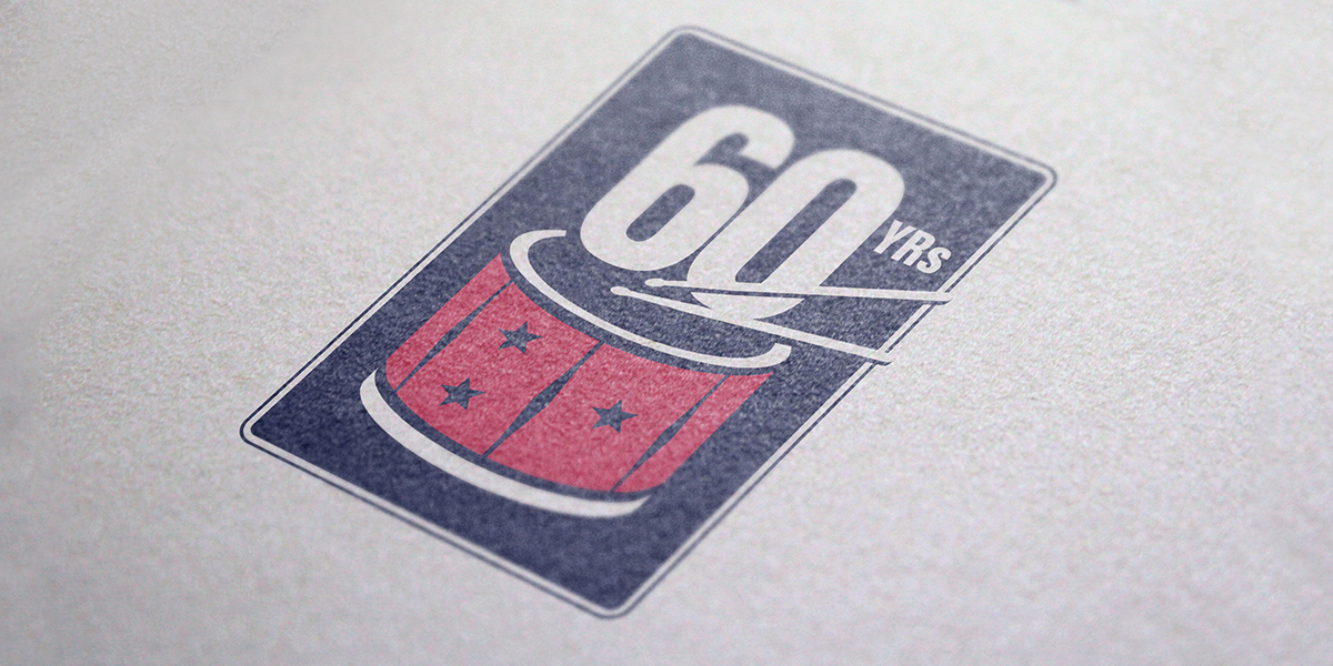Colony Packaging & Machine – 60th Anniversary Logo Variations